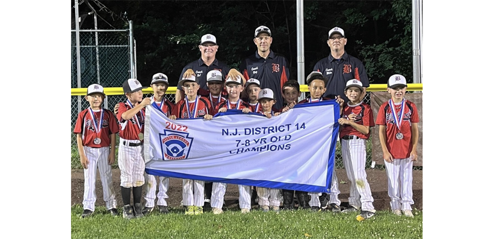 2022 NJ District 14 8U Champions