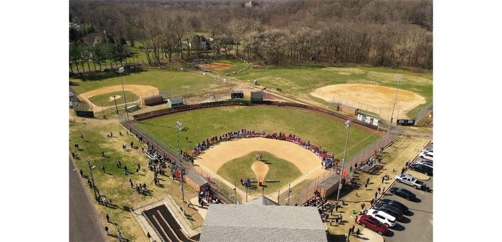 Spring 2022 Opening Day Drone Shot