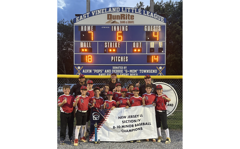 2025 10U Section Champions